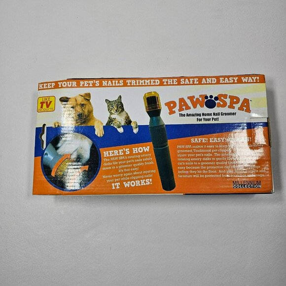 Paw Spa Pet Nail Trimmer Clipper Grooming Tool Dog Cat Battery Powered NEW - Picture 5 of 5